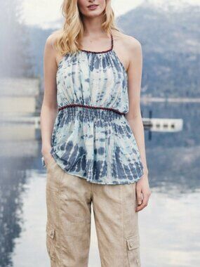 Silk Twist Tie Halter (0206)